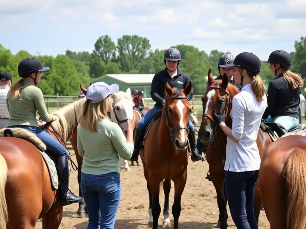 A heartwarming photo of participants at a training workshop, learning new techniques and skills under the guidance of experienced instructors.
